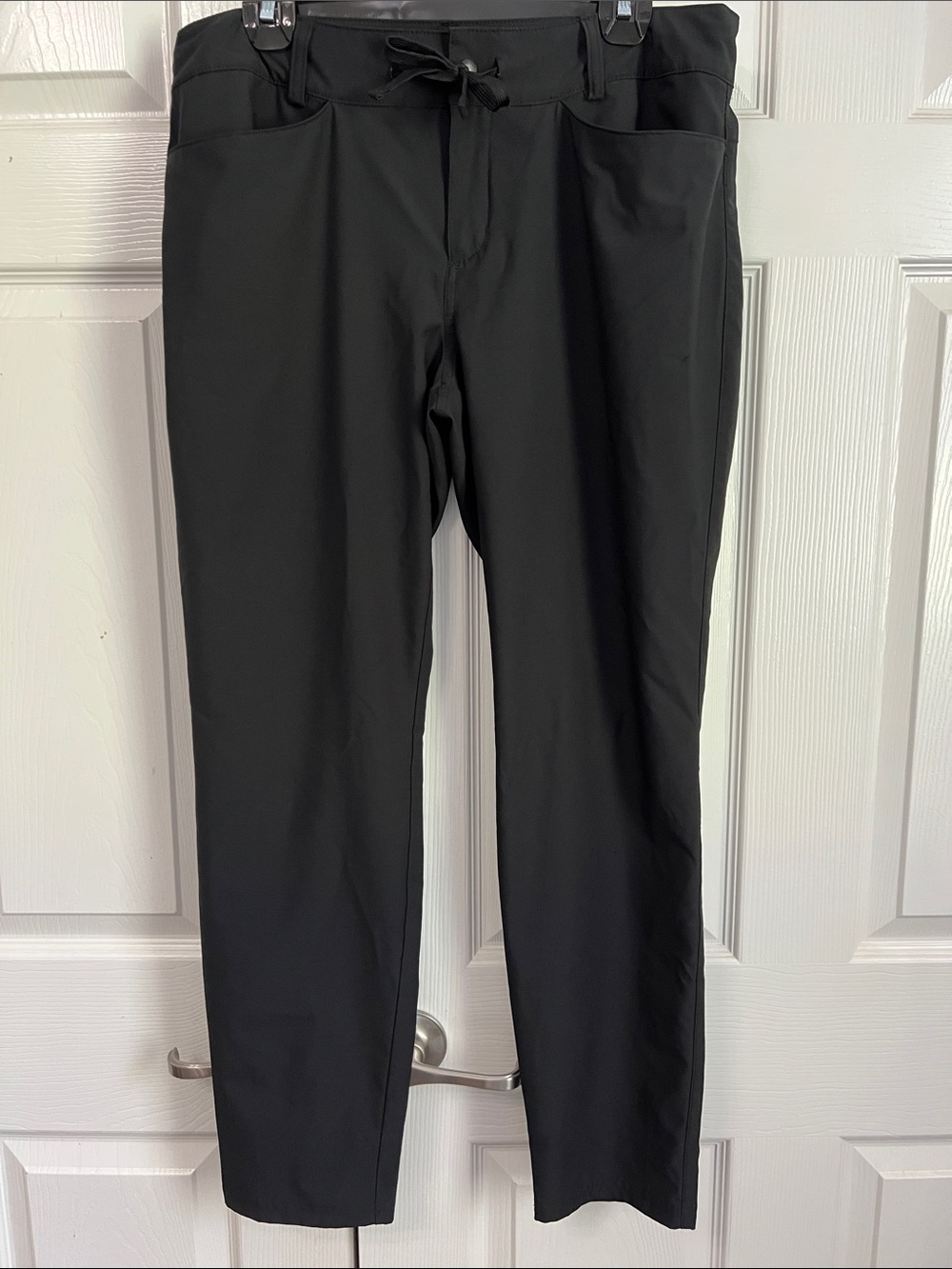 Magellan Outdoors Black Drawstring Track Pants
